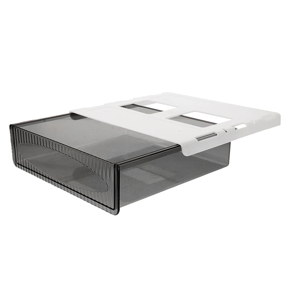 Under Desk Drawer Organizer Hidden Storage Desk Stationery Rack Slide Out Table Drawer Home Office Supplies