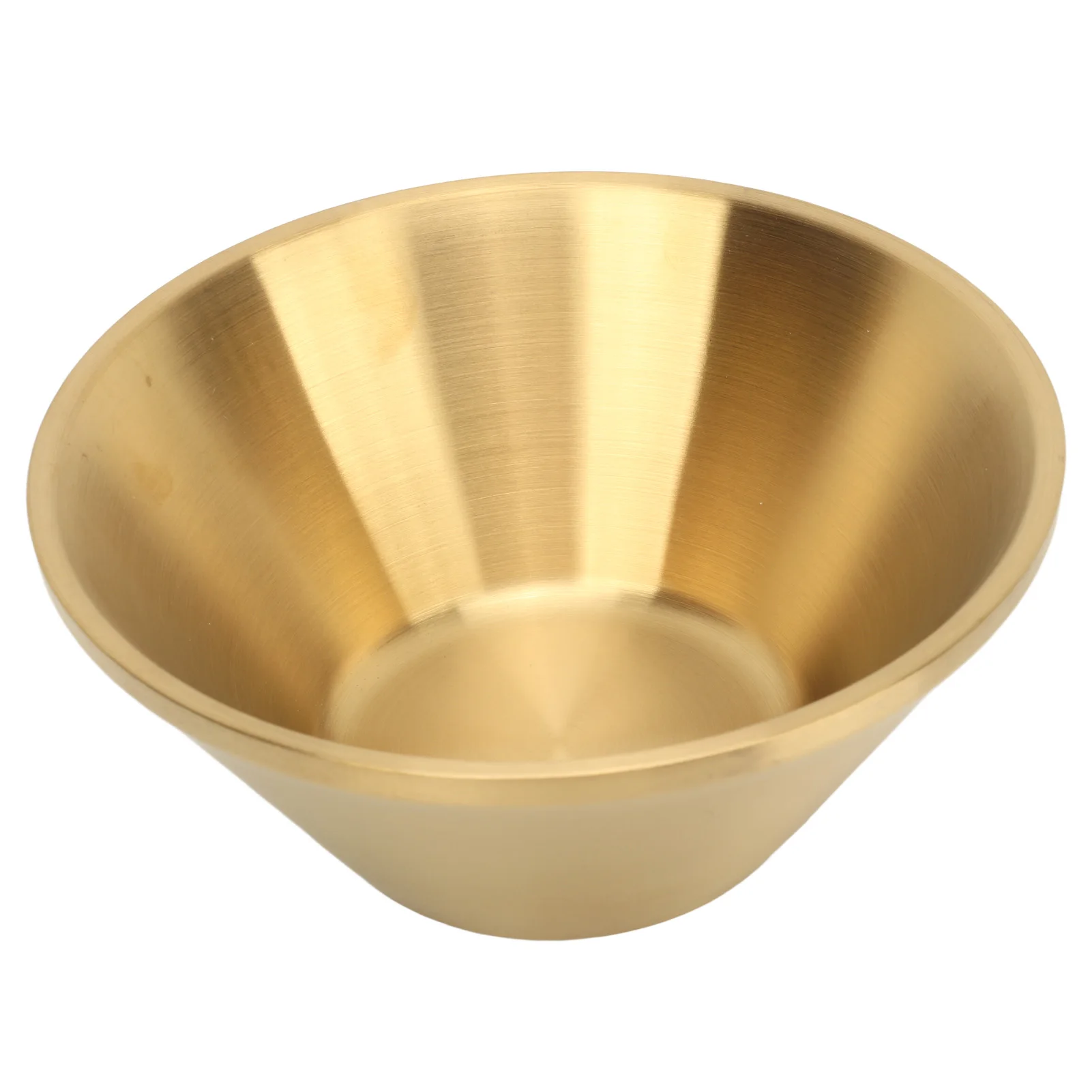 

Metal Salad Bowls Gold Stainless Steel Salad Bowls Double Layer Exquisite 304 Stainless Steel Versatile for Salad Shop
