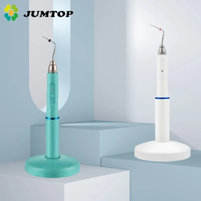 

Dental Obturation Pen with 2 Tips Cordless Gutta Percha Endodontic Root Canal Filling System Wireless Tooth Gum Cutter