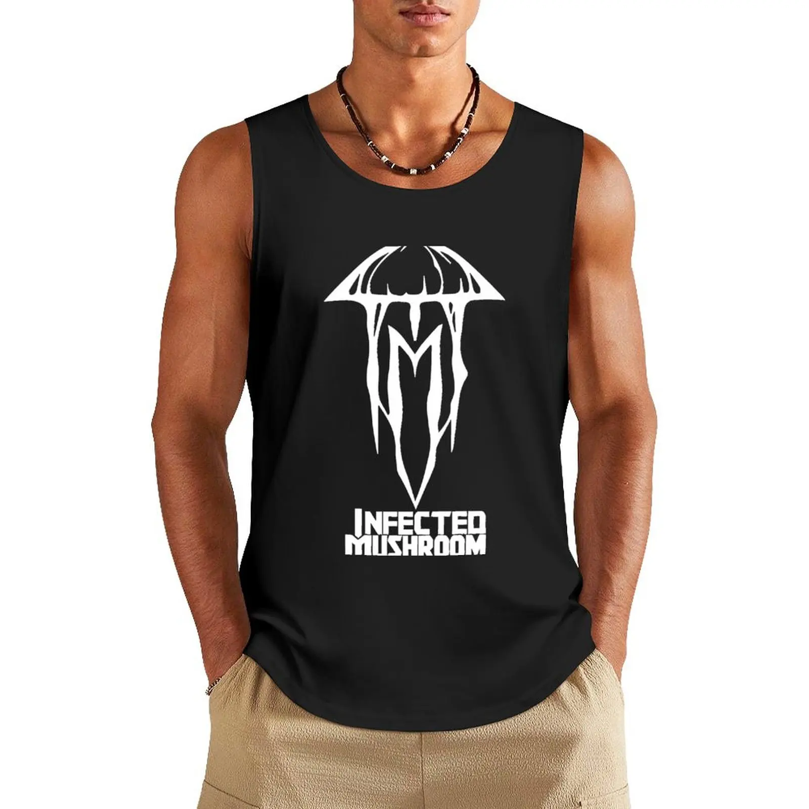 

Infected Mushroom Tank Top Men's t-shirts basketball clothing