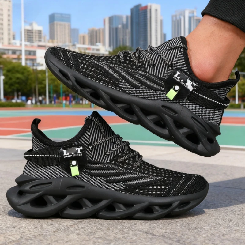 

Men's Running Shoes Fashionable Avant-garde Mesh Anti Slip Casual Sneakers Ultra Light Fast Drying Basketball Men Training Shoes