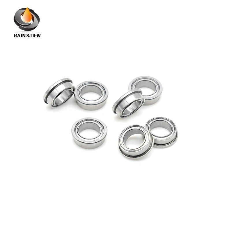 10PCS FR168ZZ 6.35x9.525x3.175 mm High Quality ABEC-7 Mini Flanged Ball Bearings FR144ZZ FR2-5ZZ FR156ZZ FR166ZZ FR188ZZ FR8ZZ