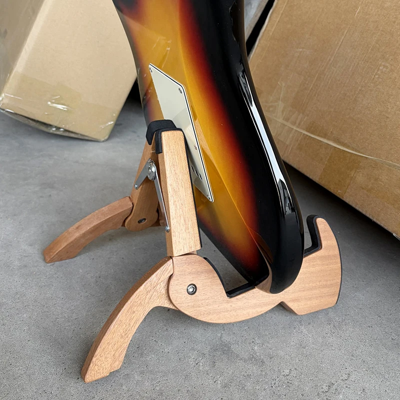 Solid Wood Music Stand Sheet Music Holder for Guitar Bass Ukulele Violin Cello Home Practice Stage Performance Use
