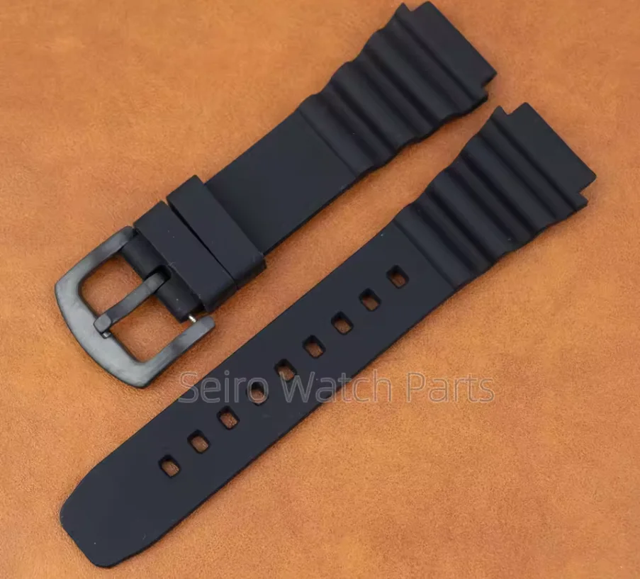 

for Monster Rubber Watch Bracelet Strap 316L Stainless Steel Buckle High Quality Wristband Modification Watch Band MOD Parts
