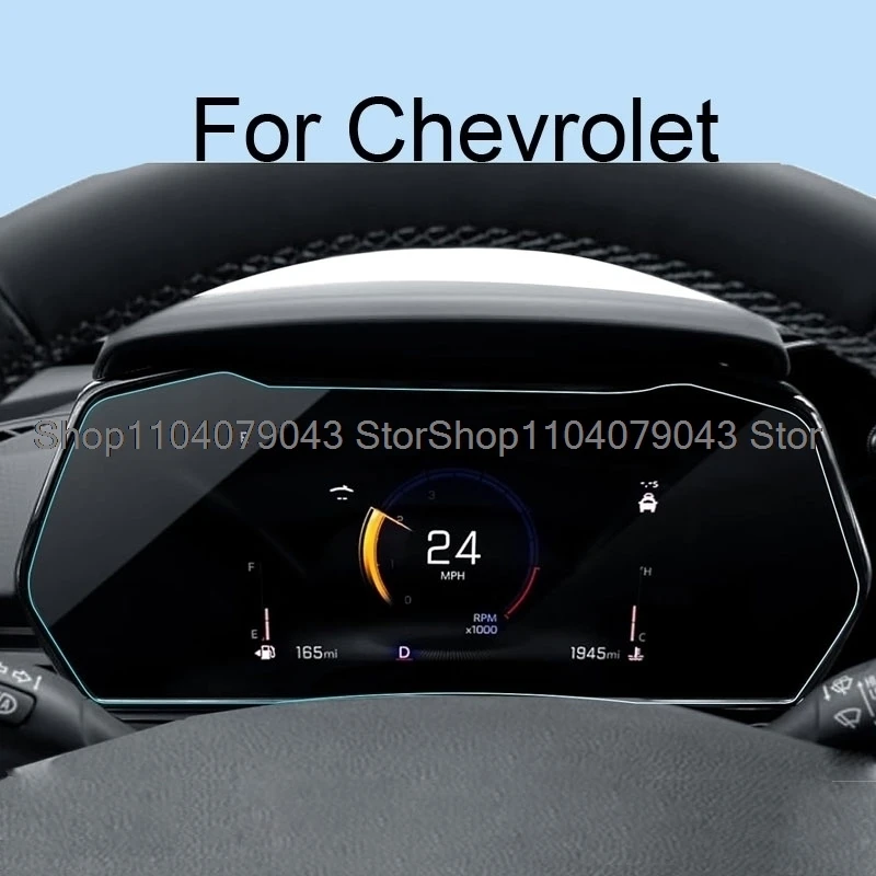 

Защитная пленка из закаленного стекла для Chevrolet Trax 2024, салон автомобиля, приборная панель, сенсорный экран, аксессуары против царапин