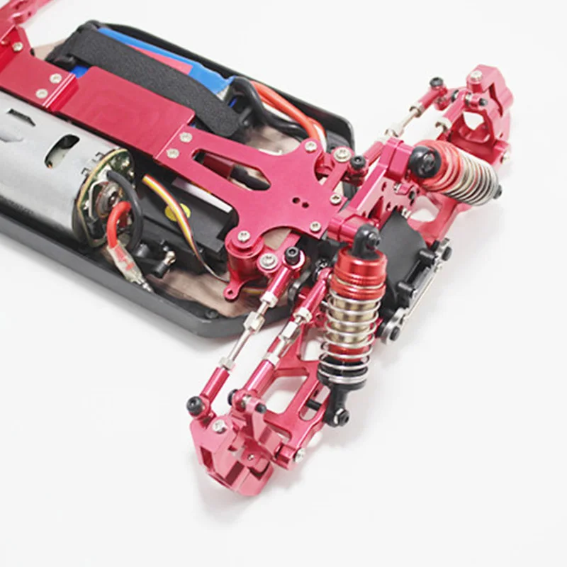 مقعد عجلة أمامية لكأس القيادة مع محمل ، سيارة بتحكم عن بعد ، أزرق ، معدن ، أجزاء ترقية ، من من من من من من من من نوع 2