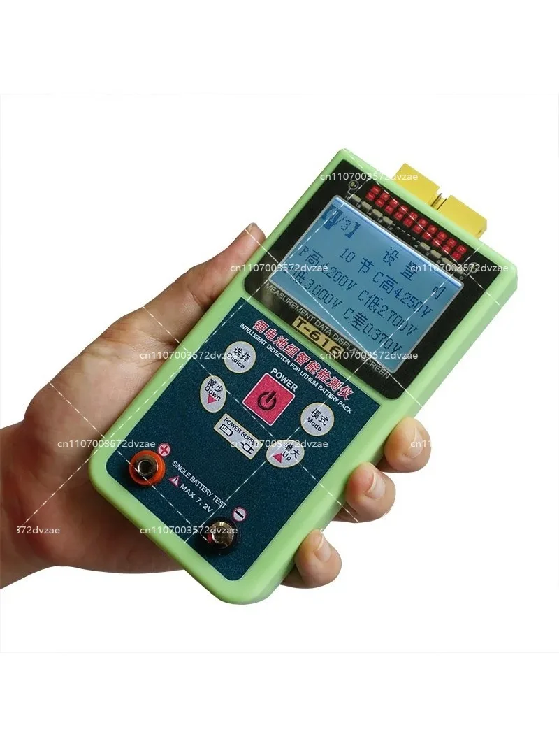 T-616 lithium battery tester Voltage and pressure difference intelligent detection analyzer 1~16S