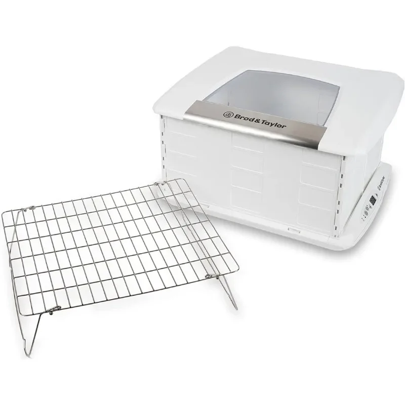 

FREE SHIPPING.Brod & Taylor Folding Proofer & Slow Cooker (Proofer w/Accessory Shelf), White