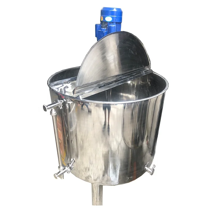#&kIndustrial Small Stainless Steel Concrete Paddle Slurry Agitator Mixer Tank Machine*