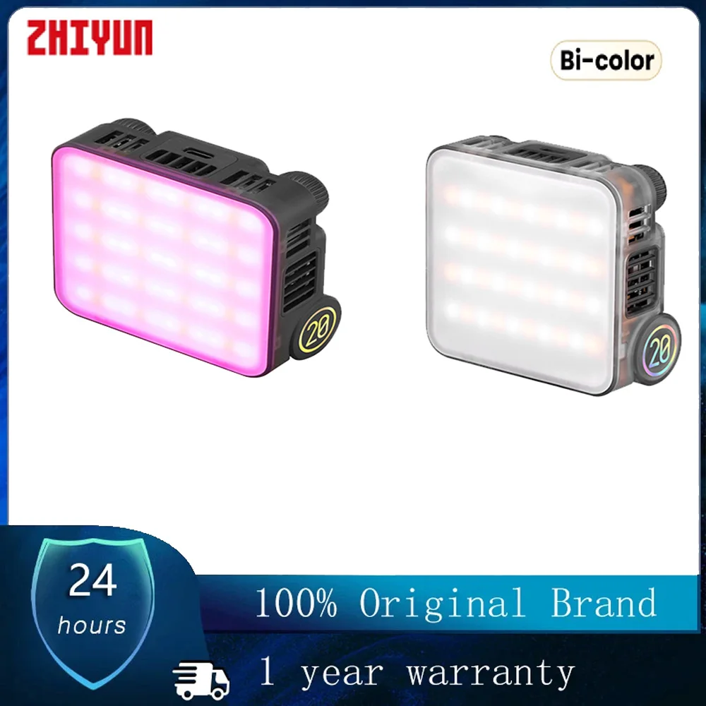 

ZHIYUN FIVERAY M20C M20 20W LED Video Light Photography Lights 2500K-10000K App Control for Photo Studio Vlog Live