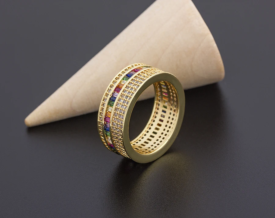 Nidin Exquisites modisches Armband und Ring, 2-teilig, klassisches Bankett, Hochzeit, Party, Schmucksets, Geburtstagsgeschenk, Accessoires-Design – Detail 10