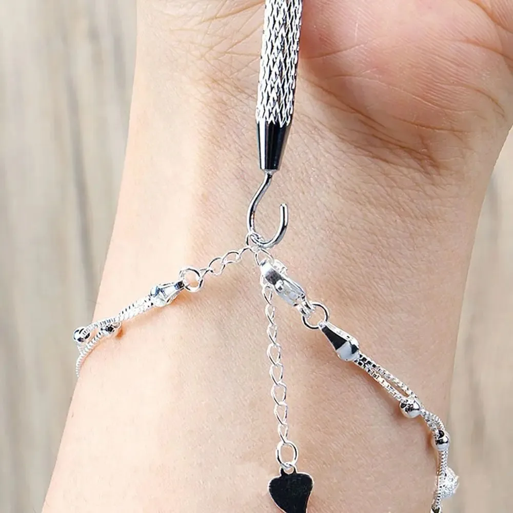 Bracelet Tool Jewelry Helpers Hand Bracelet Helpers Bracelet Fastening Helper Tools for Jewelry Bracelet Watch Clasps Zippers image 6