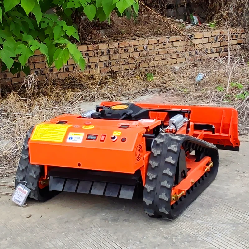 

Fully automatic custom-made lawn mower, affordable in price, equipped with a grass clippings collector and a portable design.