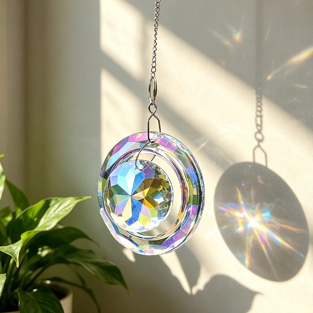 AB Color Crystal Charms Rounda - đánh giá và giá Crystal Sun Catcher