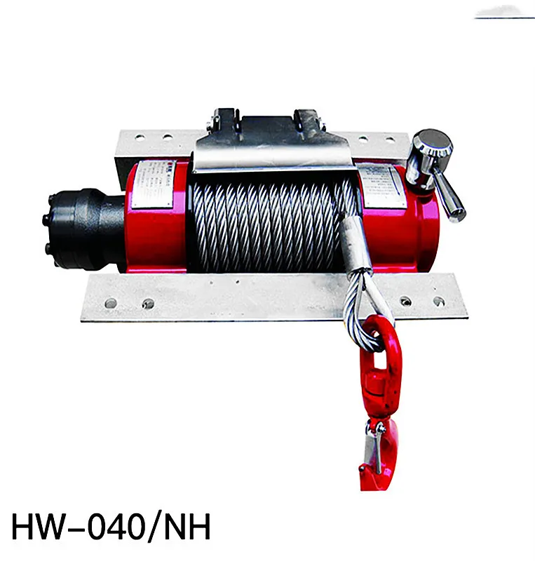 

4T mechanical brake hydraulic winch, large pulling force and high speed