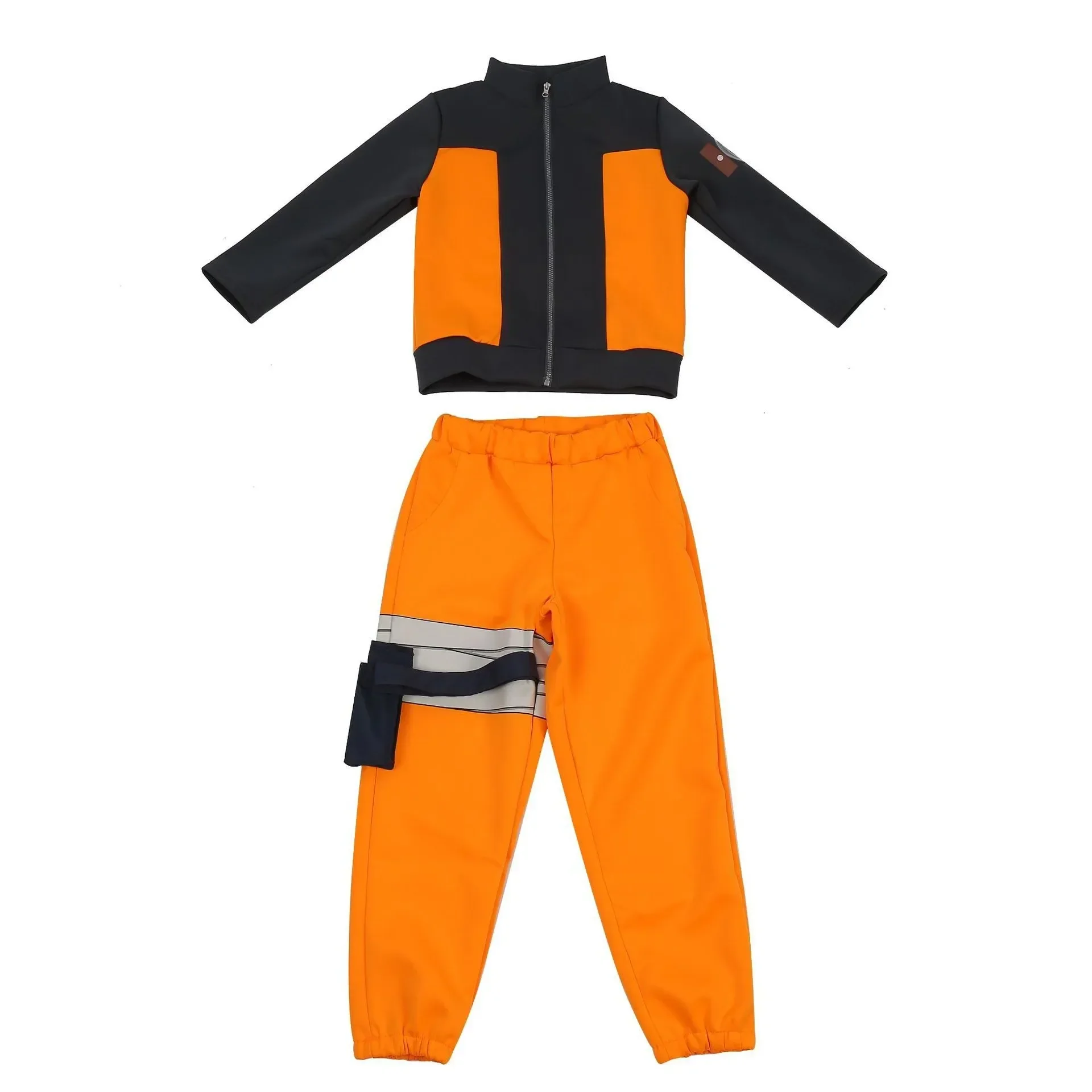 Luxe Jongens Anime Ninja Cosplay Kostuum Kinderen Verkleedkleding Halloween Carnvial Verkleedpartij Outfit Halloween Carnvial