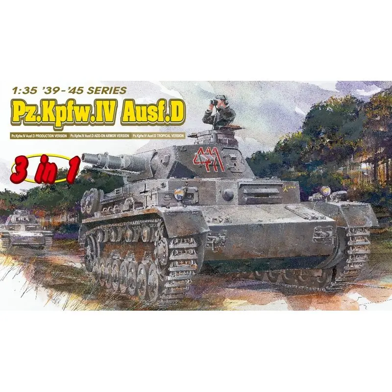 

DRAGON 6265 1/35 Pz.Kpfw.IV Ausf.D - Scale Model Kit