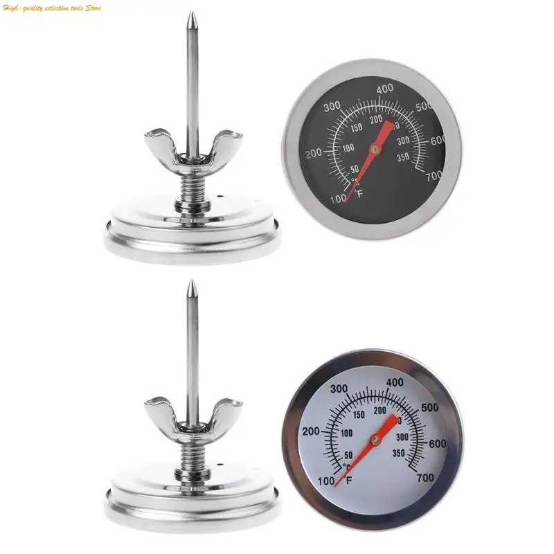 203F Kitchen Oven Thermometer Stainless Steel Oven Thermometer Portable Cooking Baking Temperature 50-300℃ Measure