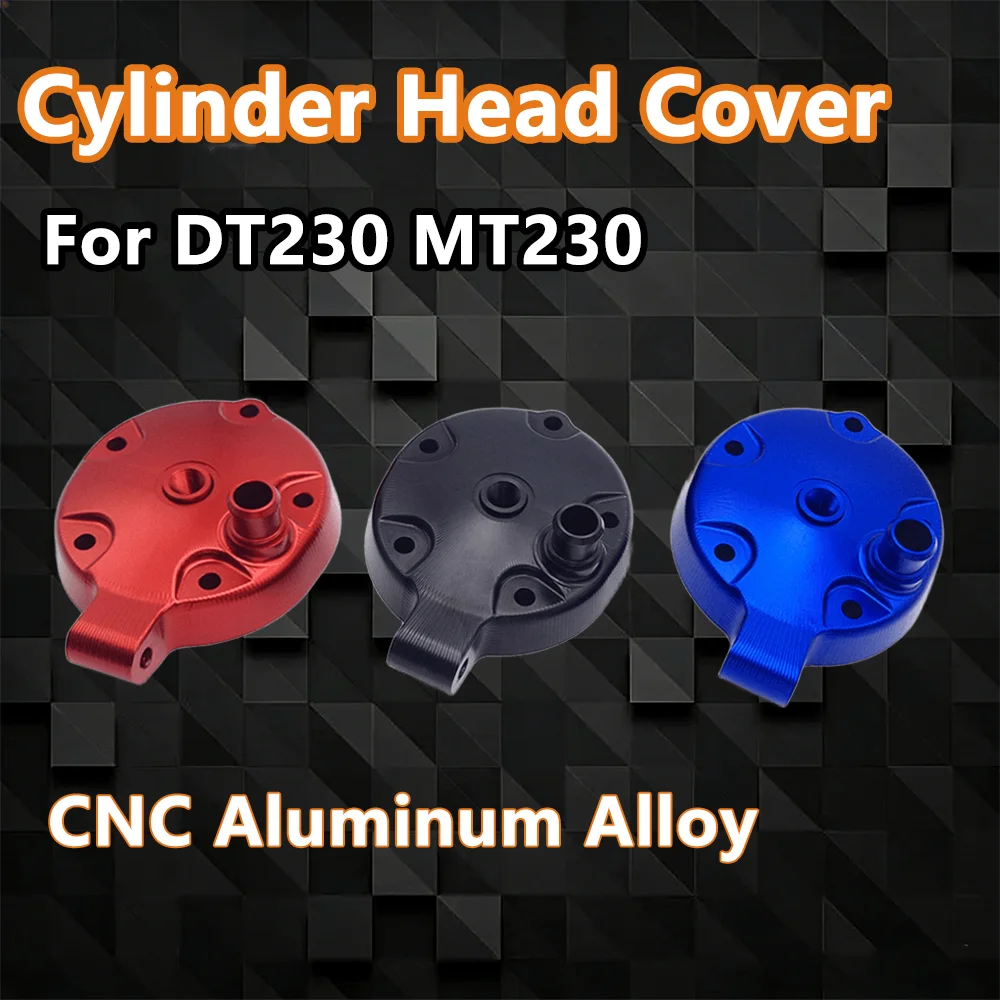 OTOM Motorcycle Engine Cylinder Head Cover CNC Aluminum Alloy For YAMAHA DT230 Engine Pit Dirt Bike Cylinder Head Guard