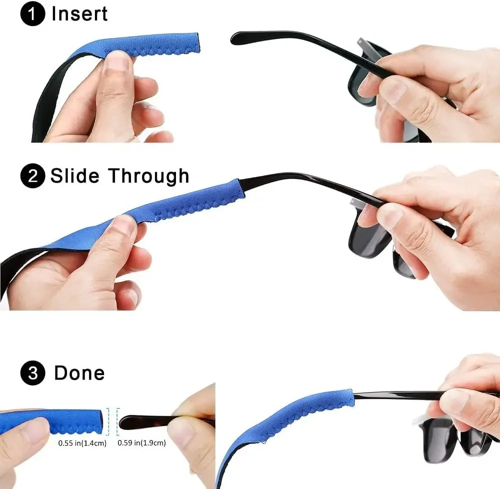 12Colors Floating Glasses Sunglasses Stretchy Band Strap Belt Cord Holder Neoprene Sunglasses Eyeglass Band Floater Cord 42*2cm