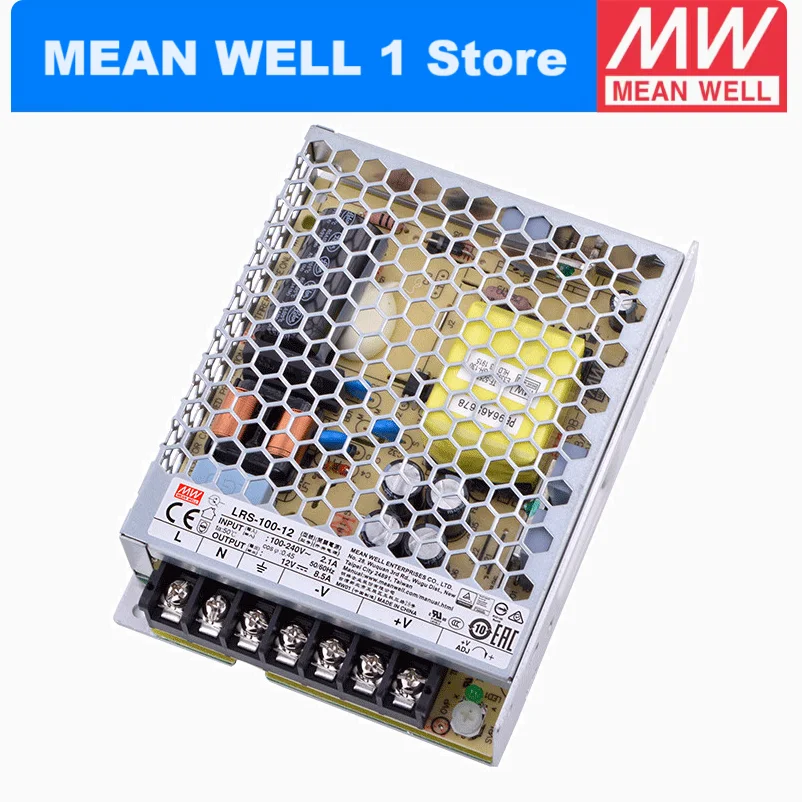 MEAN WELL LRS-100-5 90W Single Output Switching Power Supply LRS-100 5V 18A