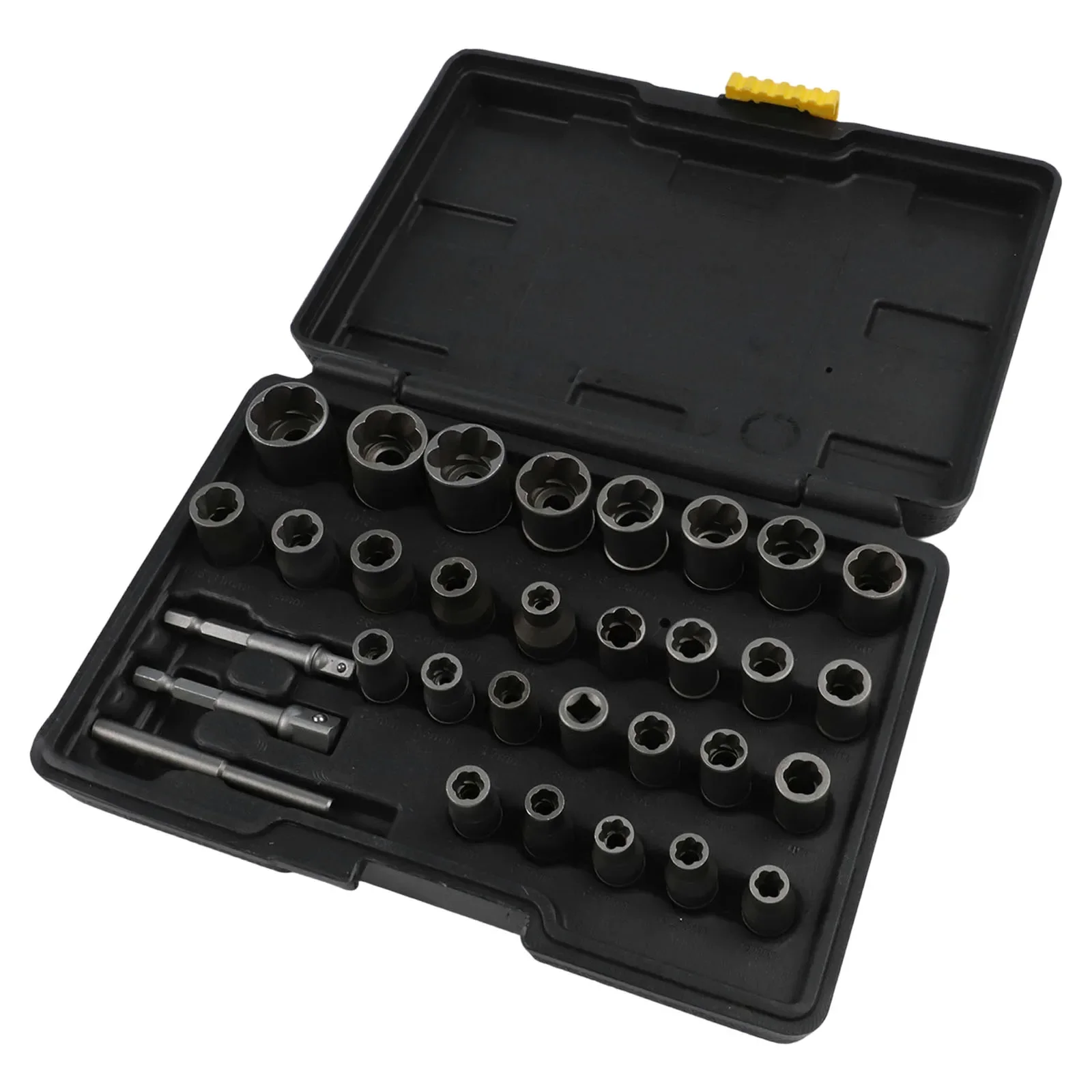 28pcs Bolt Extractor Socket Nut Kit With 3pcs 1/4