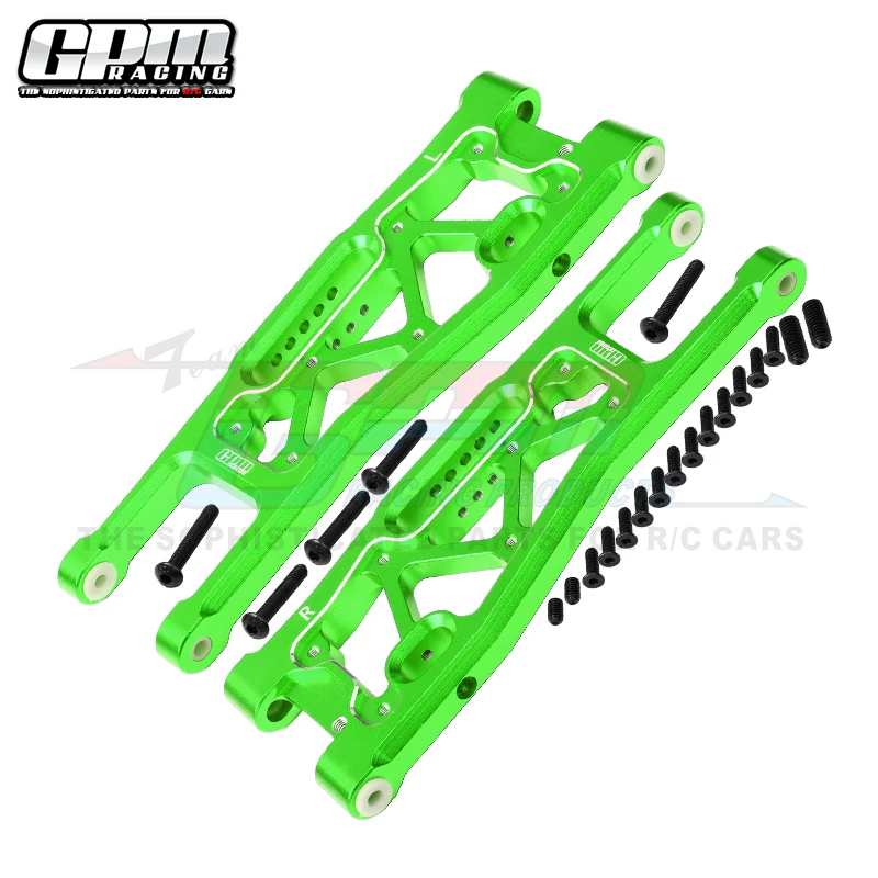 GPM Aluminium Front Lower Arms For TRAXXAS 1/8 Sledge Monster Truck 95076-4