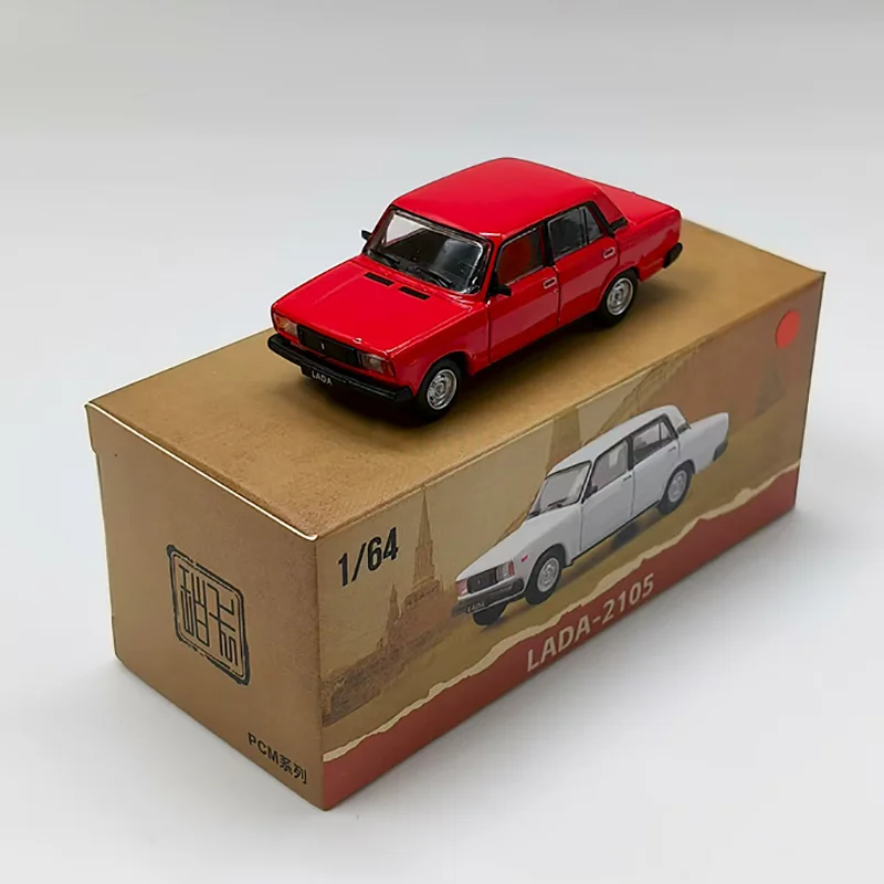 Perka 1/64 lada 2105 // FSO Polonez MR'87 نموذج سيارة مصنوع من خليط معدني حلي ثابتة ألعاب هدايا للكبار مقتنيات