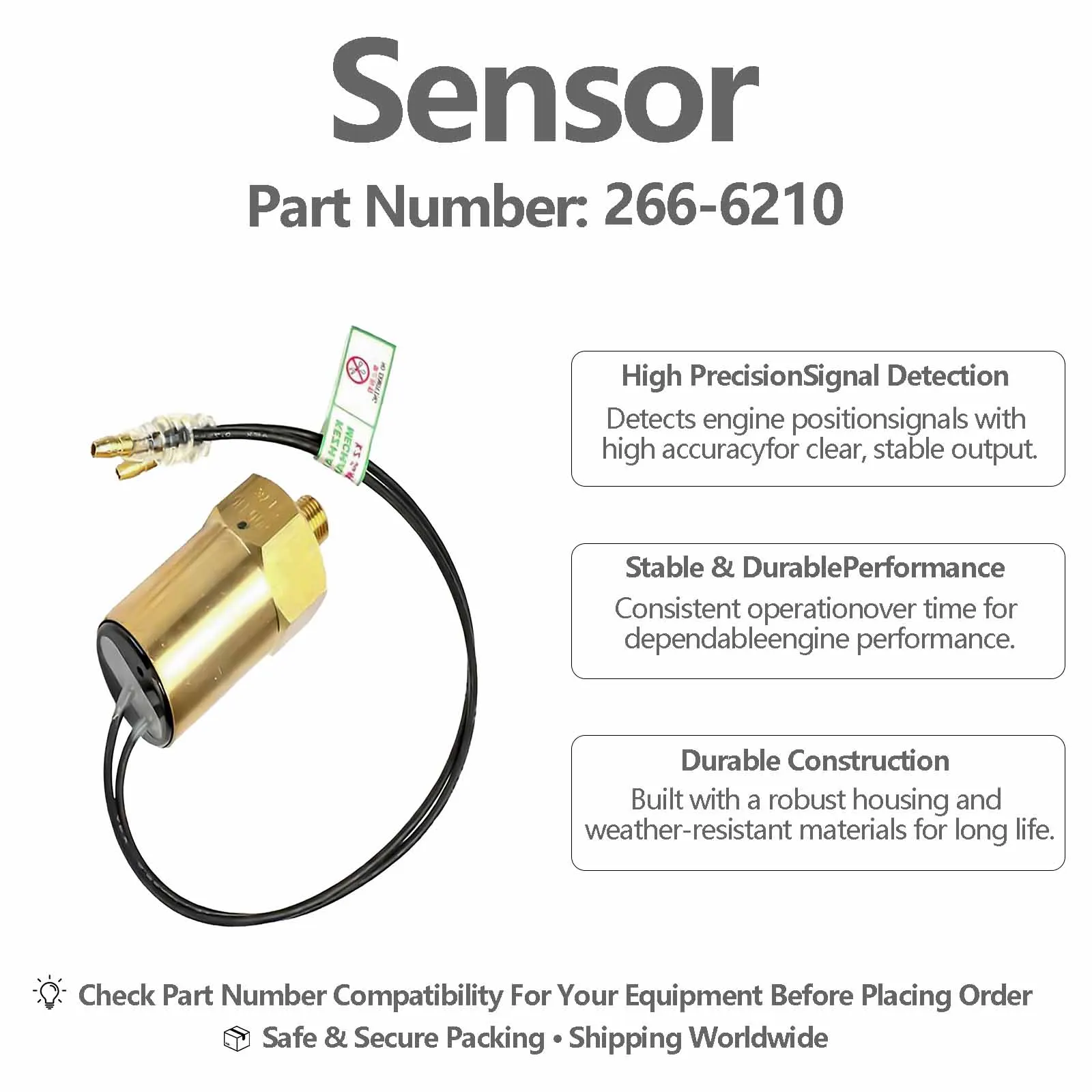 Öldrucksensor HM-A50005 5I-8005 266-6210 für Mitsubishi 4M40-Motor