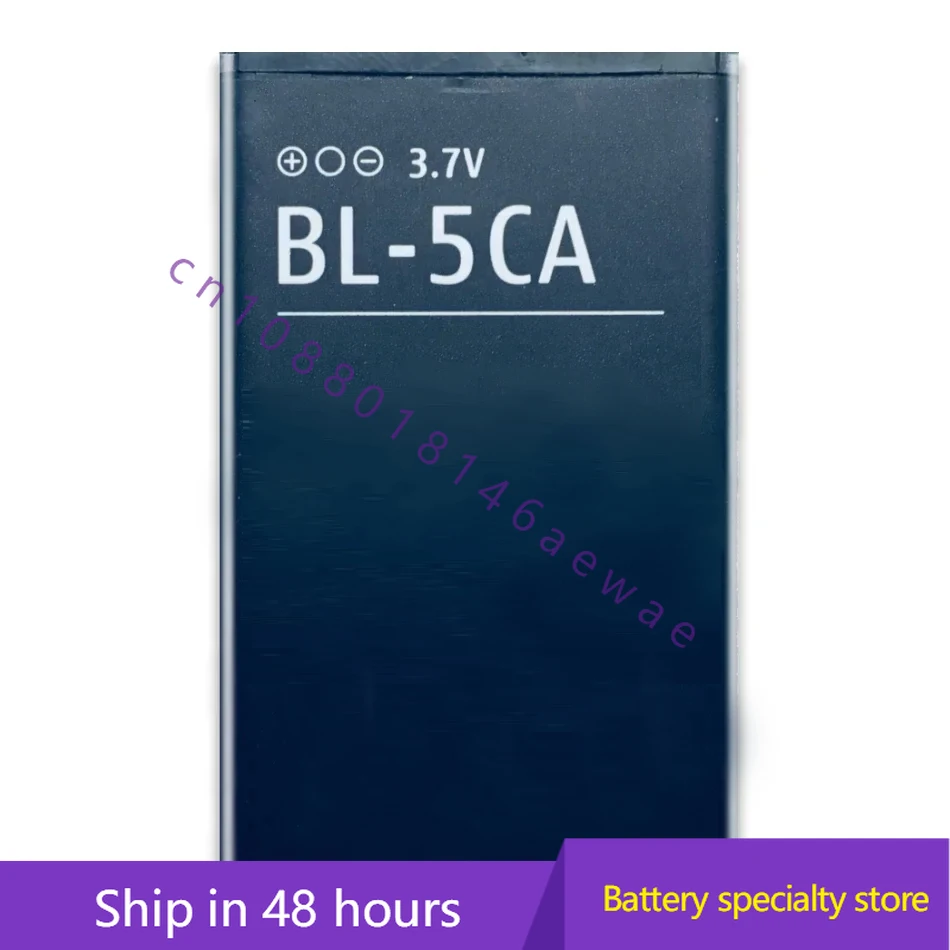 

High quality BL-5CA Battery For Nokia 1100 1101 1110 1110i 1112 1200 1208 1209 1280 1600 BL5CA BL 5CA Mobile Phone Batteries