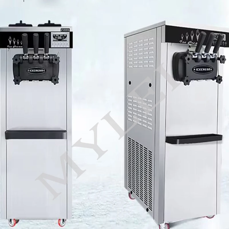 Professional Gelmatic Ice Cream Machine Ice Cream Machine with 3 Flavors Ice Cream Making Machine for Kiosk