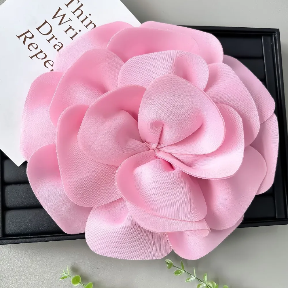New 3D Chest Flower DIY Large Size Dress Decoration Wedding Dress Removable Brooch Accessories