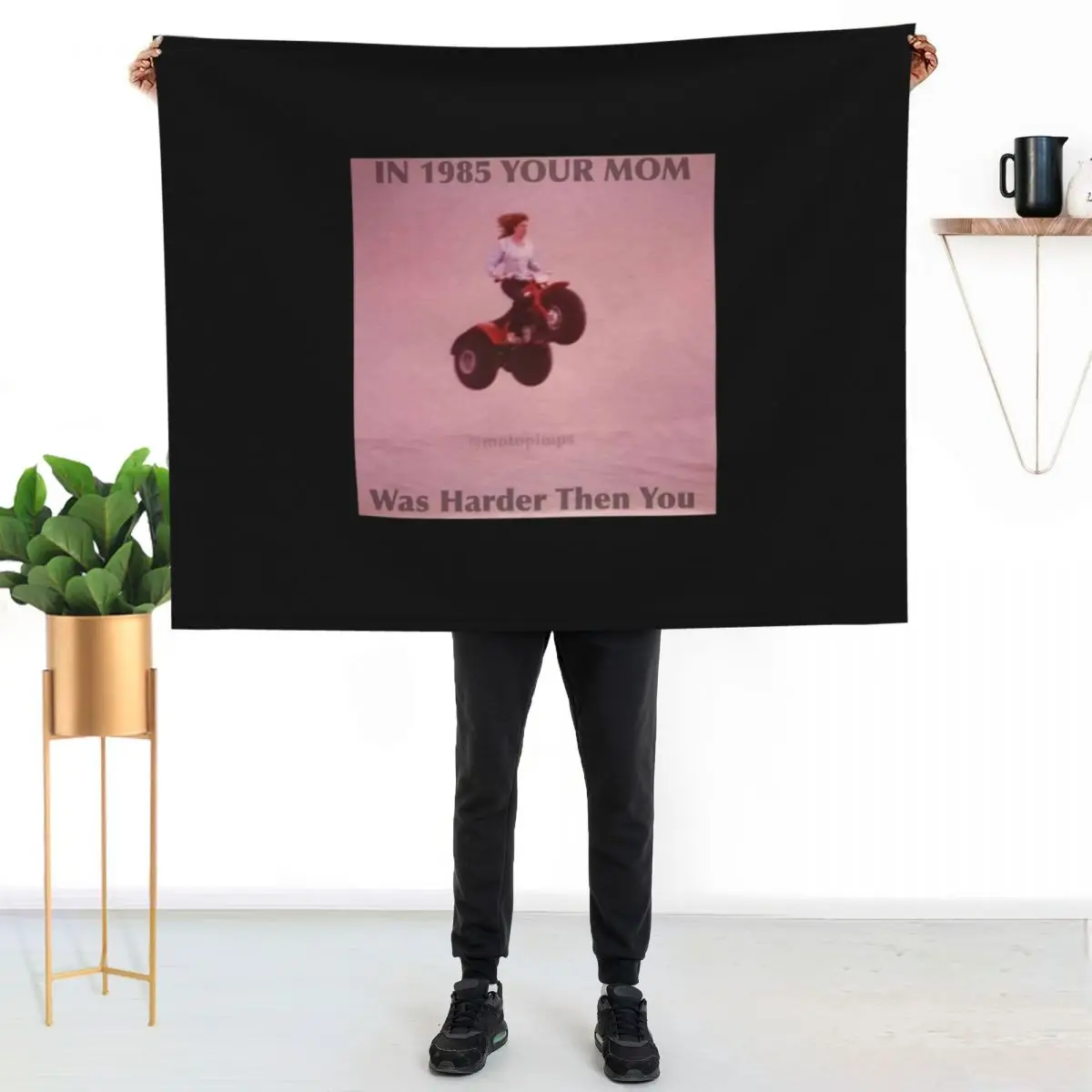 Hard Mom Throw Blanket Blankets For Sofas Cute Plaid Sleeping Bag for winter Flannel Custom Blankets