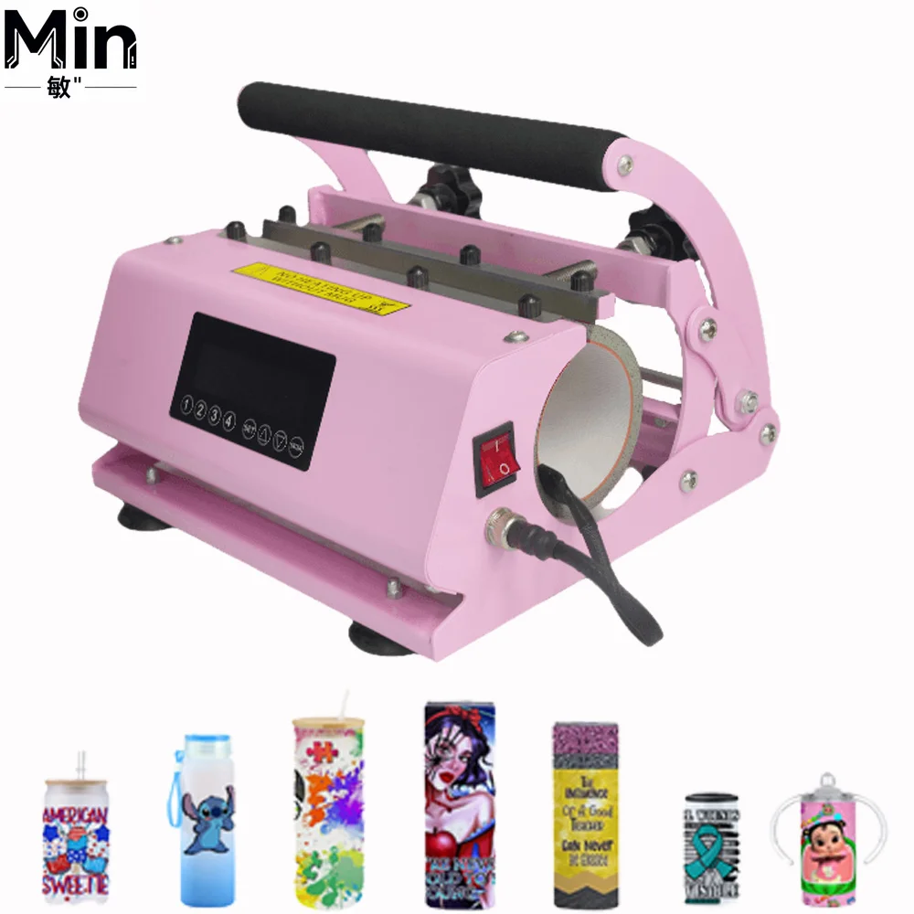 Long Size Tumbler Cups Sublimation Heat Press Machine Insulated Cup Printing Transfer Equipment