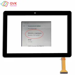 10.1 Inch Black HZYCTP-102316 For BDF-M107 4G M107 Tablet PC capacitive touch screen panel repair and replacement parts