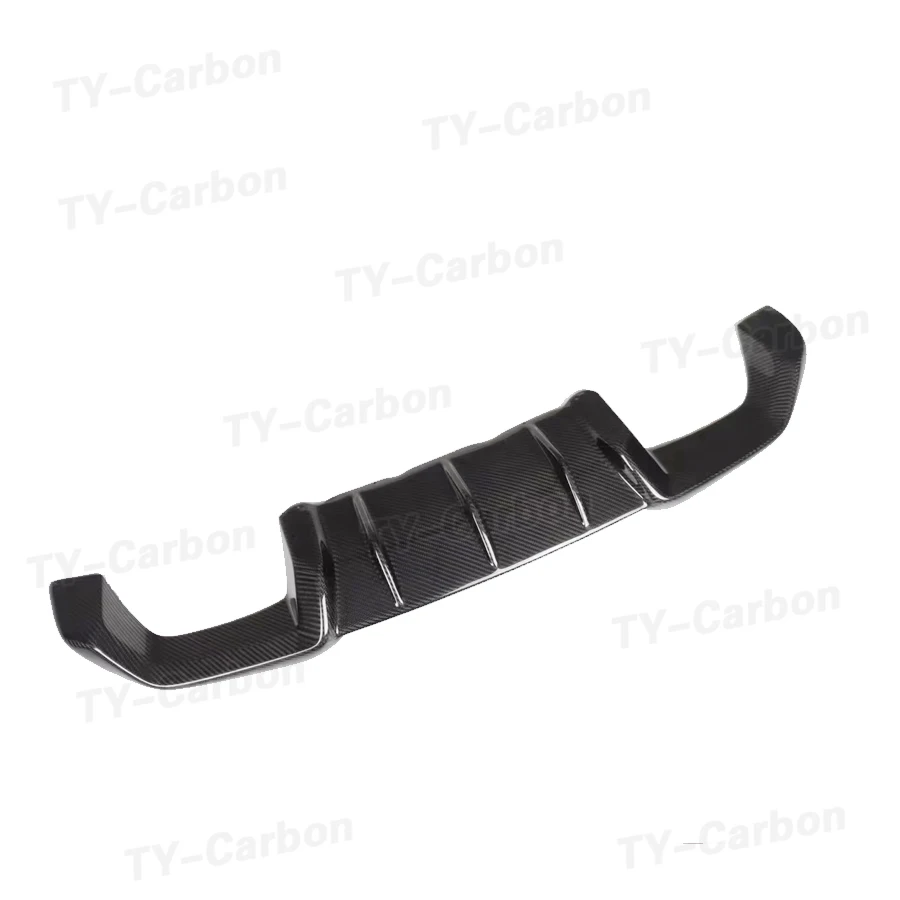 Real Carbon Fiber MP Style Car Racing Rear Bumper Diffuser Lip Spoiler for BMW 2 Series F87 M2 M2C 2017 -2020 Car Accessories