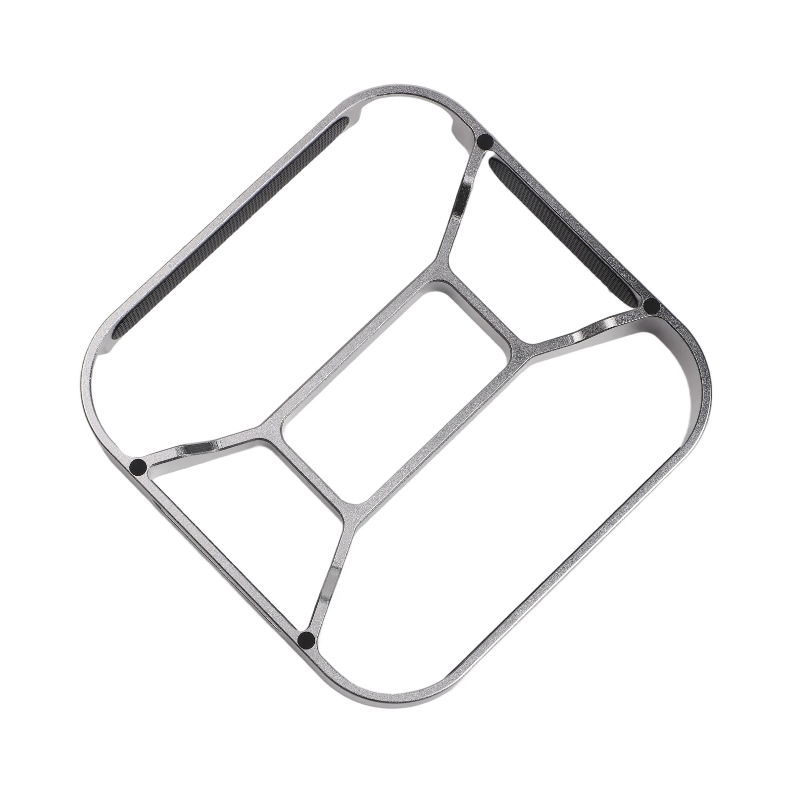 

Ventilated For MacMiniM4 Stand with Dust Filter and Silicone Pads to Prevent Movement While Protecting Device and Desk