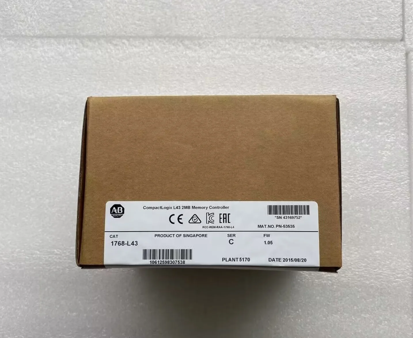 

1PC NEW AB 1768-L43 1768L43 C IN BOX BRAND