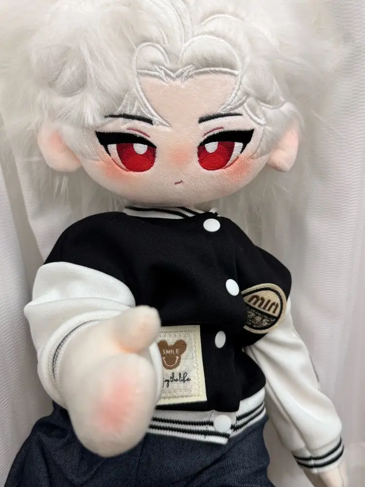 

Sylus Anime Love and Deepspace Joint Body Cotton Doll 60CM Long Legs Plush Toys Cosplay Cartoon Dress Up Body Pillow Xmas Gift