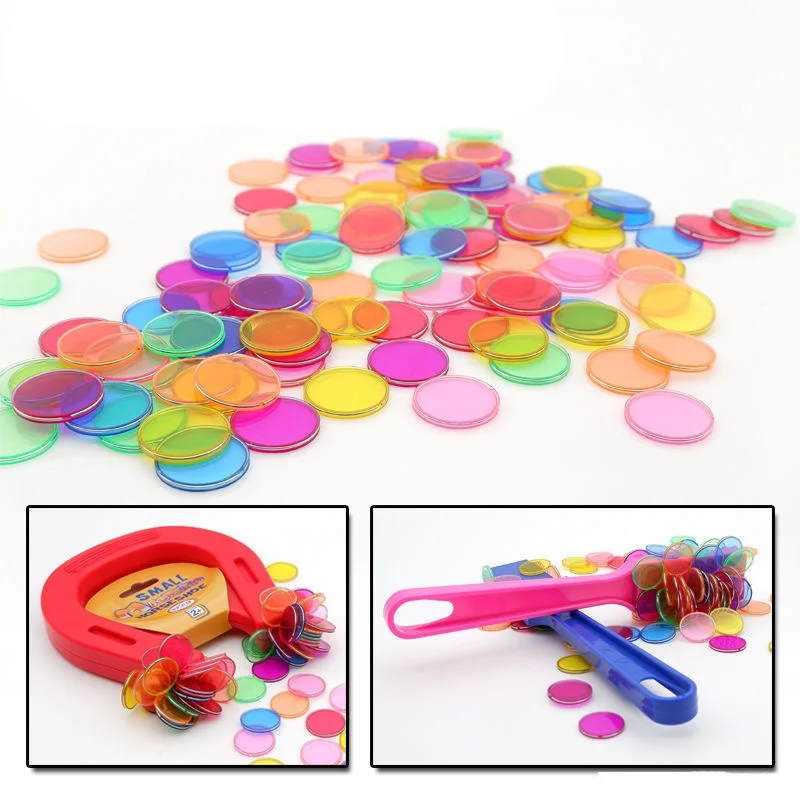 Horseshoe Magnets Bingo Wand Magnetic Tool Holder & Magnetic Rod Magnetic Wand Bingo Chips Set and Designer Pick up Magnet Stick