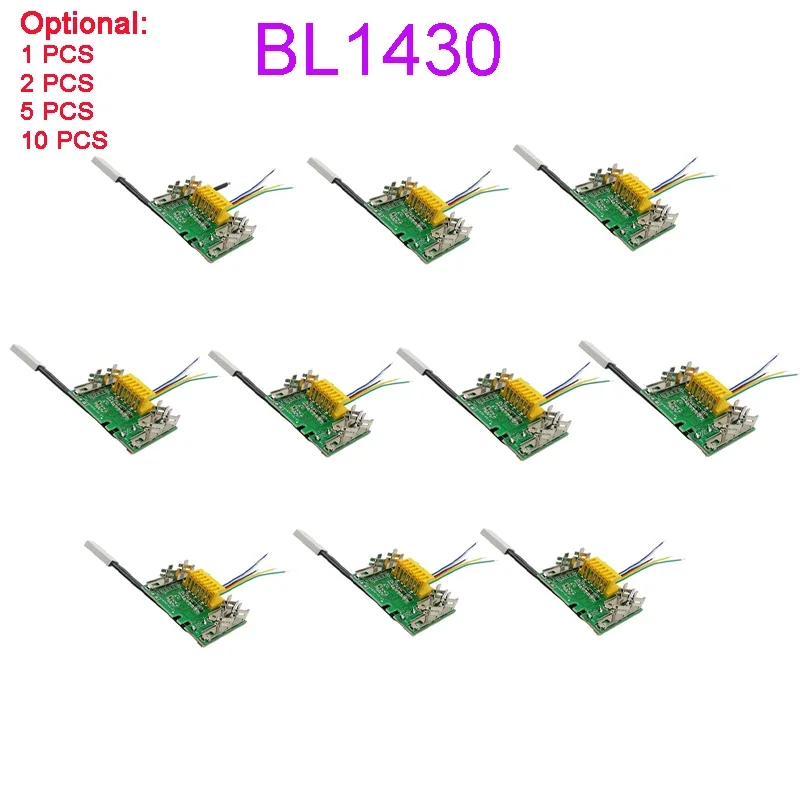 

BL1430 Li-ion Battery PCB Charging Protection Circuit Board For Makita 14.4V 1.5Ah 3Ah BL1415 BL1460 BL1490 194066-1 194065-3