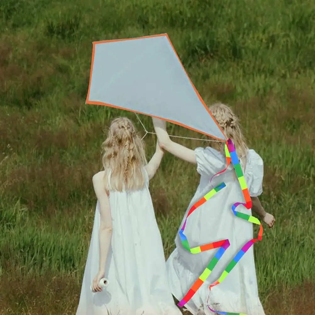 5 BLANK Kites เด็ก CRAFT H ทาสีชุดระบายสี 30 M Line ที่น่าสนใจ BLANK Kite บอร์ด MINI การสอนของเล่นกลางแจ้งโครงการ