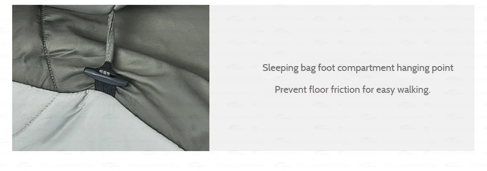 Naturehike Outdoor Warm Mujin PRO Mumienschlafsack für Männer und Frauen, leicht, für Camping, Wandern, Bergsteigen, Reisen, tragbar – Detail 13