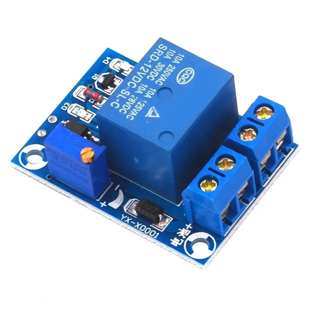 DC12V Battery Undervoltage Low Voltage Cut off Automatic Switch Recovery Protection Module Charging Controller Protection Board