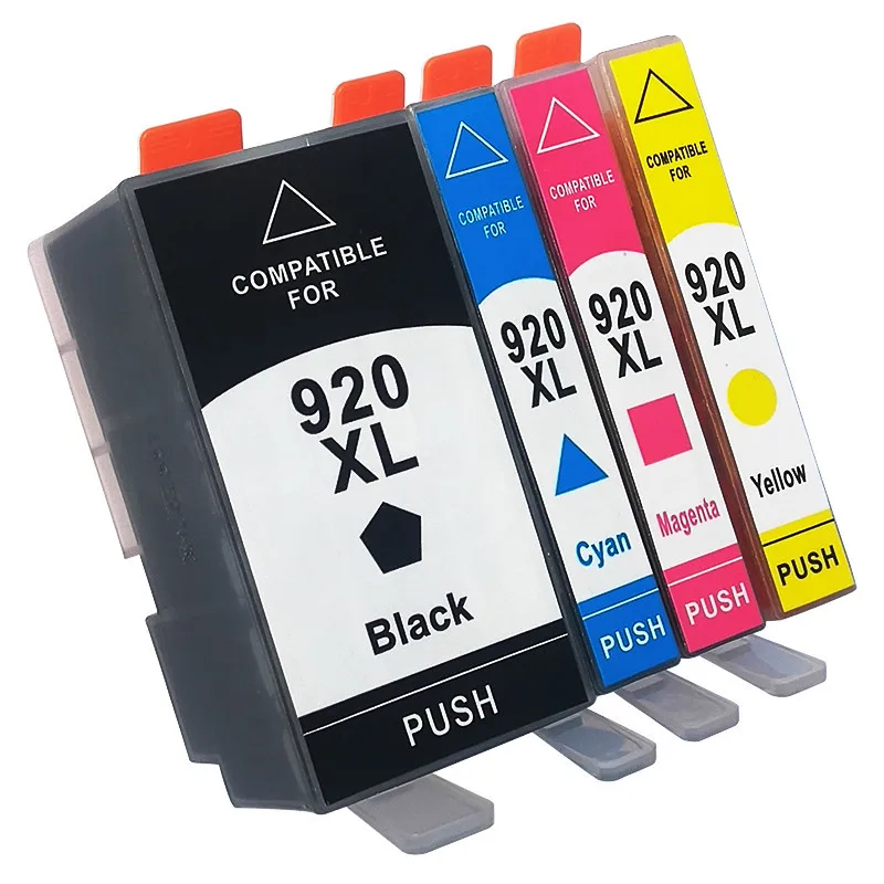 Cartucho de tinta para impresora HP 920XL, recambio de tinta Compatible con HP920, 920, Officejet 6000, 6500, 6500, inalámbrico, 6500A, 7000/ 500, 7500A