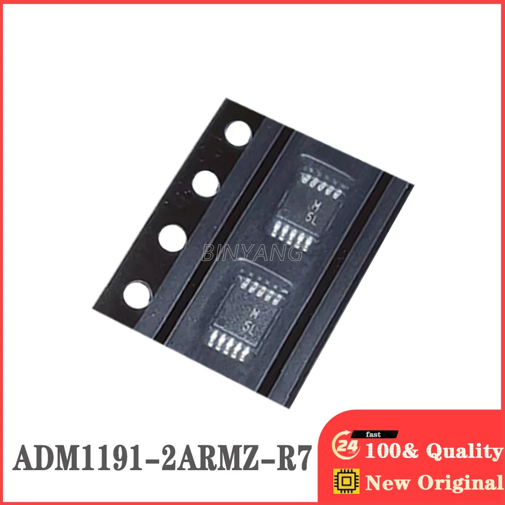 (1piece) 100%  ADM1191-2ARMZ-R7 ADM1191-2AR  MSOP-10  New Original Stock IC Electronic Components