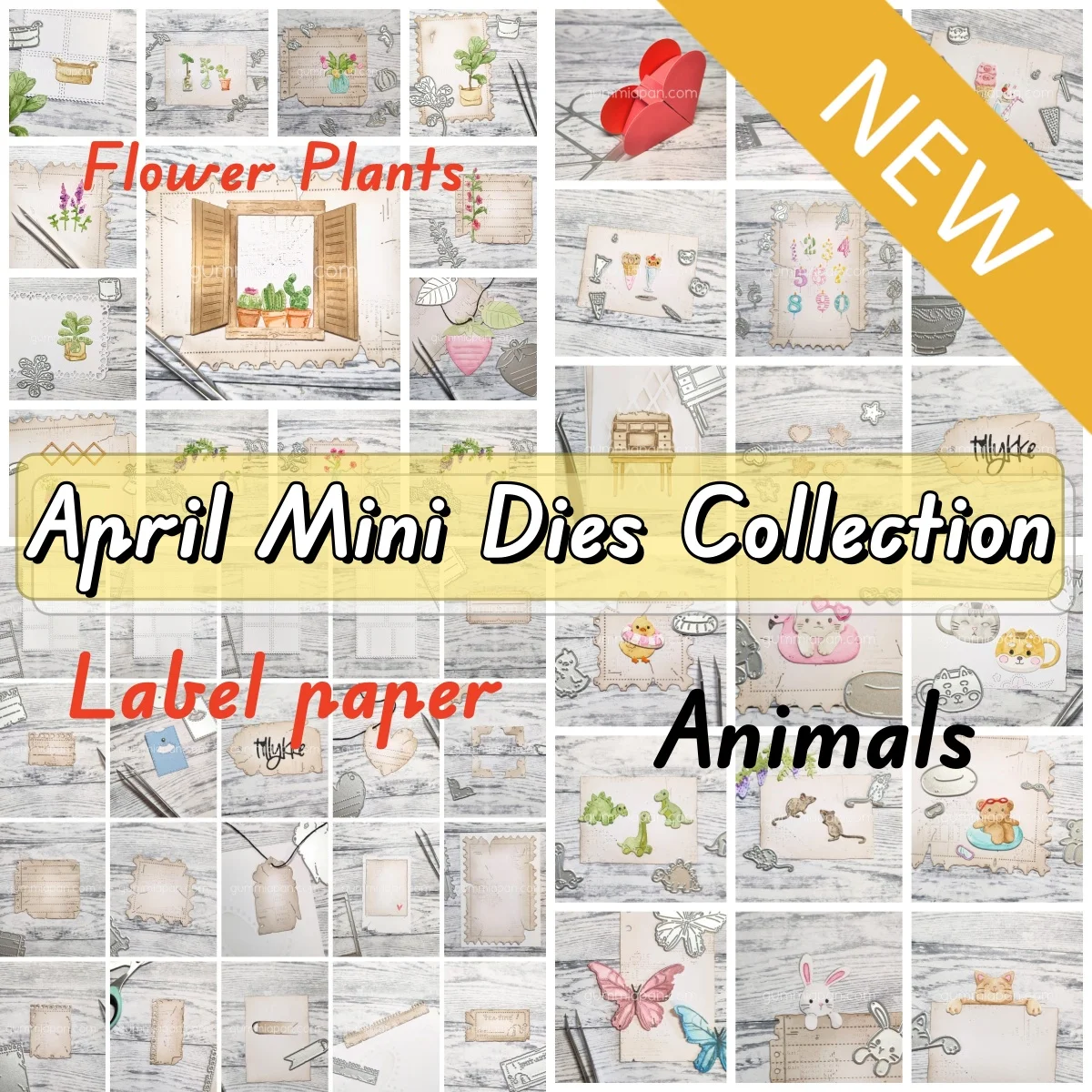 

Animal Tag Bakgrund Flower Vase Mini Die Metal Cutting Dies for DIY Making Card Scrapbook Paper Craft Supplies April 2026