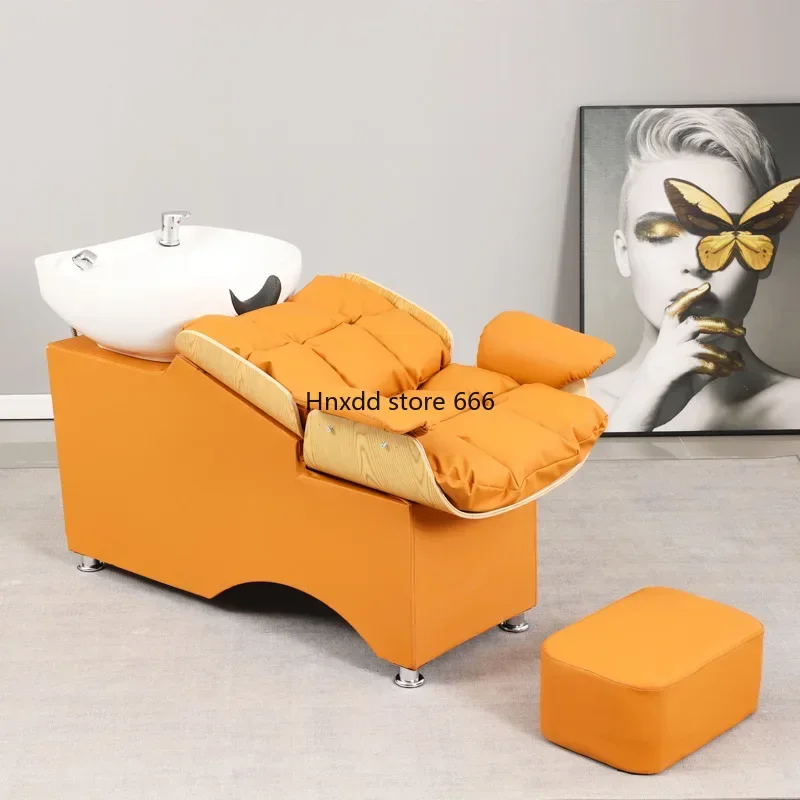 Hair Washing Chair Professional Washbasin Therapy Nail Spa Shampoo Bed Single Sleeping Water Massage Chairs For Living Room Thai