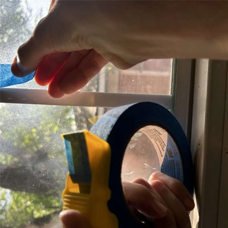 A97G Колпачок для ленты Компактный диспенсер для ленты, 3 упаковки для маскирующей ленты 1 дюйм, 1-1/2 дюйма и 2 дюйма и малярской ленты, аксессуары для рисования своими руками