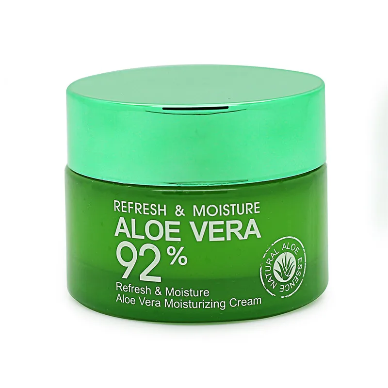 BIOAQUA Aloe Vera Face Cream Moisturizing Deep Hydrating Day Cream Plant Essence Nourishing Refresh Skin Care